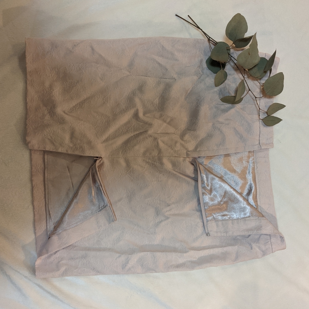 Dusky Pink Dress Skirt Size 10 - Picture 5 of 7